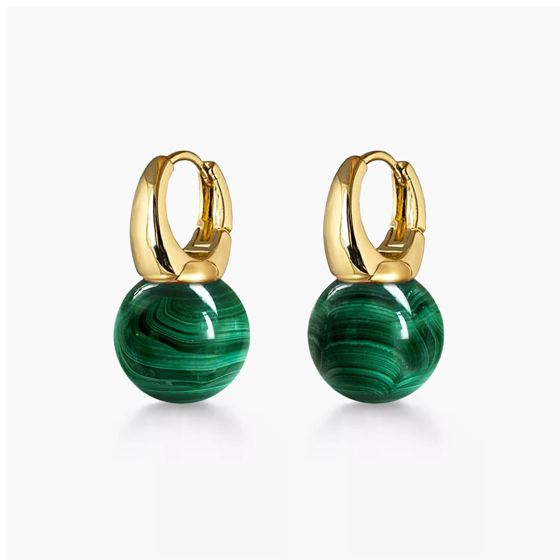 Malachite Earrings, Natural Green Malachite, store Large Smooth Pear Briolettes, Holiday Earrings, Christmas, 24K Gold Vermeil, Sterling Silver