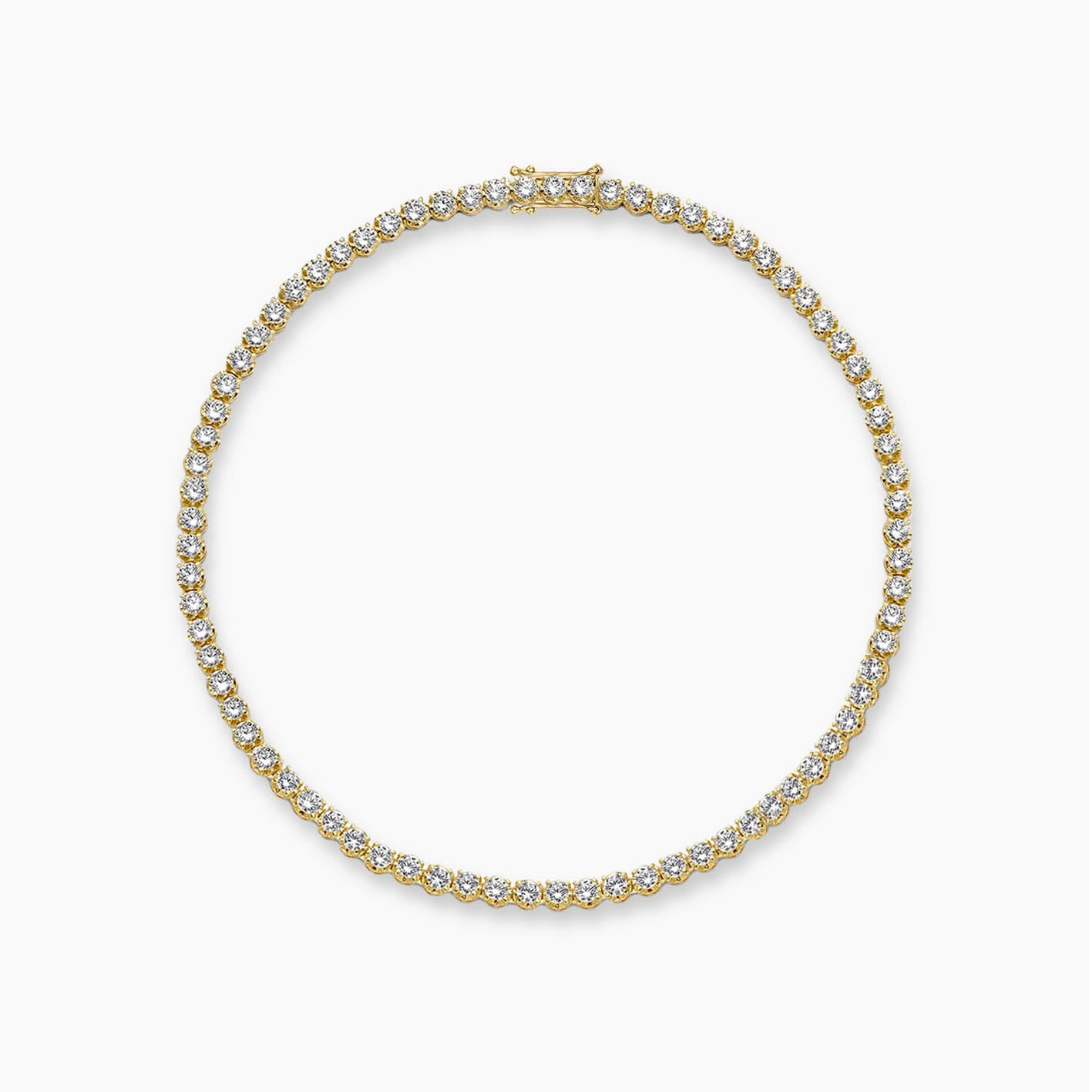 Disco 2.0ct Diamond Tennis Bracelet in 18K Gold