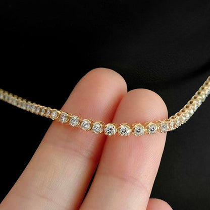 Disco 2.0ct Diamond Tennis Bracelet in 18K Gold