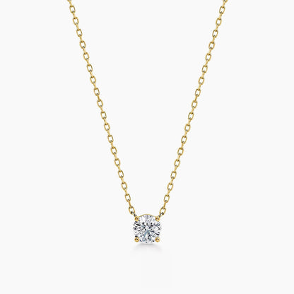 embrace 0.3ct diamond necklace in 18k gold