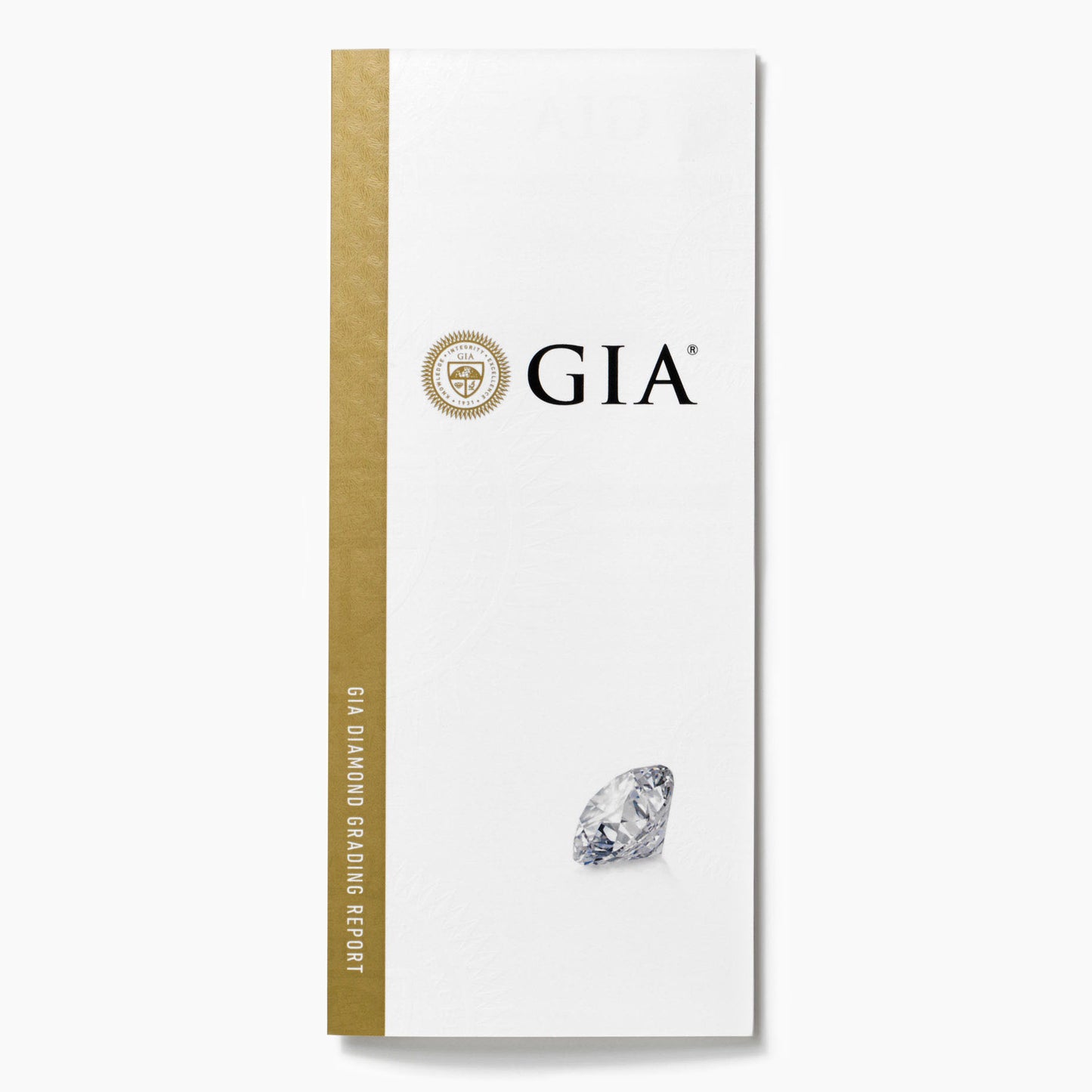 GIA diamond certificate