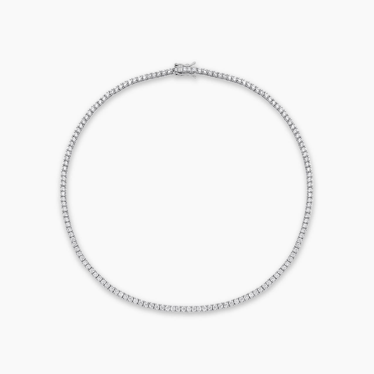 diamond 1ct tennis bracelet 18k white gold