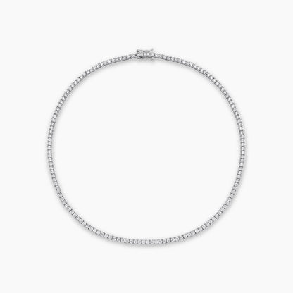 diamond 1ct tennis bracelet 18k white gold