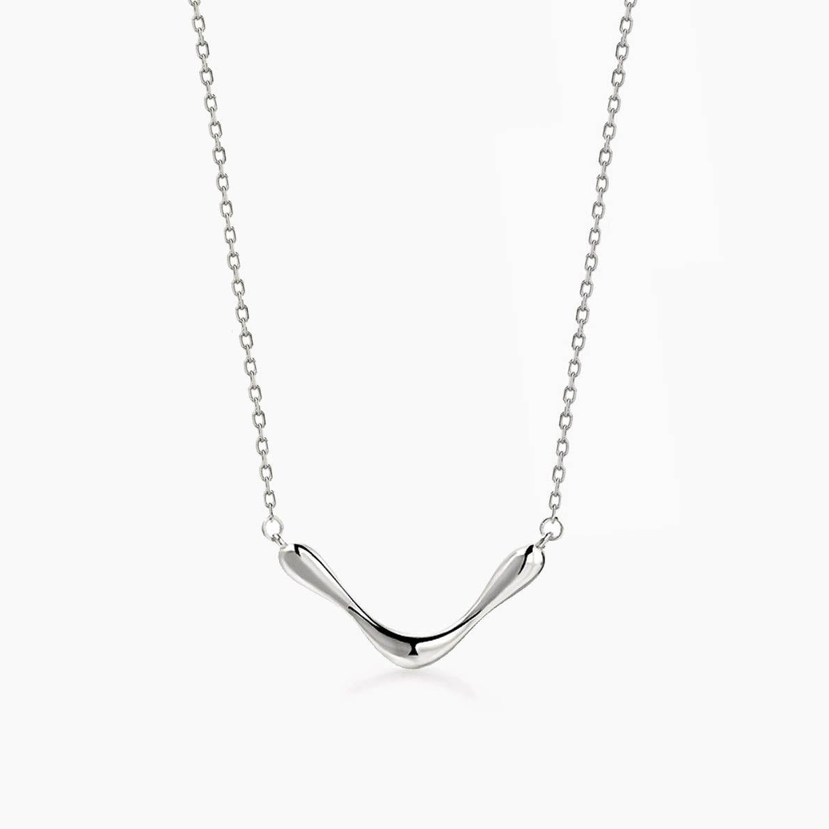 drop necklace 18k gold plated sterling silver