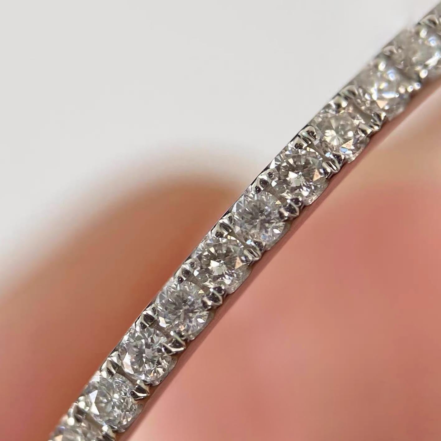 embrace 0.3ct half eternity ring 18k white gold zoom