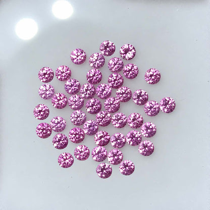 embrace pink sapphire tennis braclet in 18k pink gold