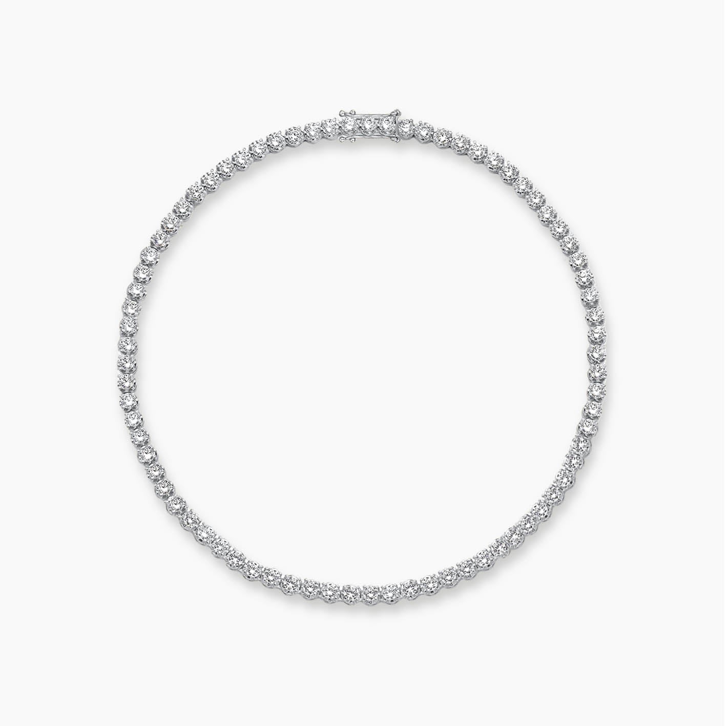 disco 2.0ct diamond tennis bracelet 18k white gold