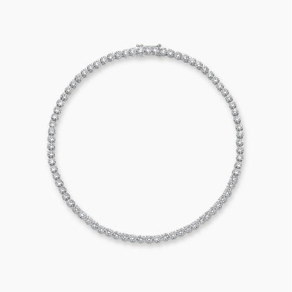 disco 2.0ct diamond tennis bracelet 18k white gold