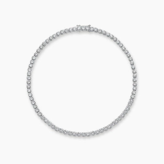 disco 2.0ct diamond tennis bracelet 18k white gold