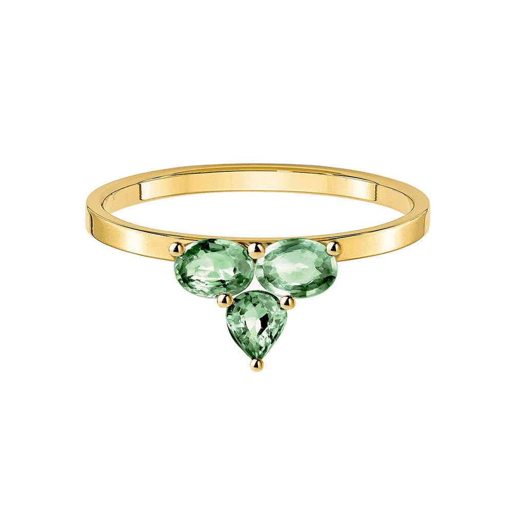 tourmaline ring 18k gold